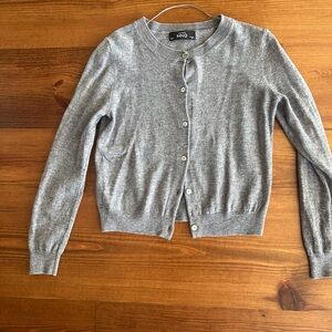 Mango Women's Gray Cardigan Sweater